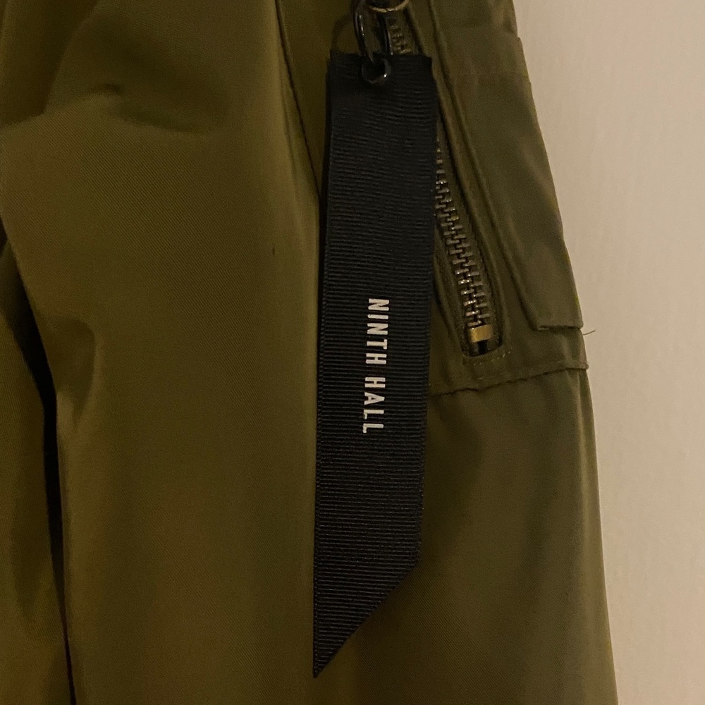 Green Bomber Jacket - Picture 3 of 4